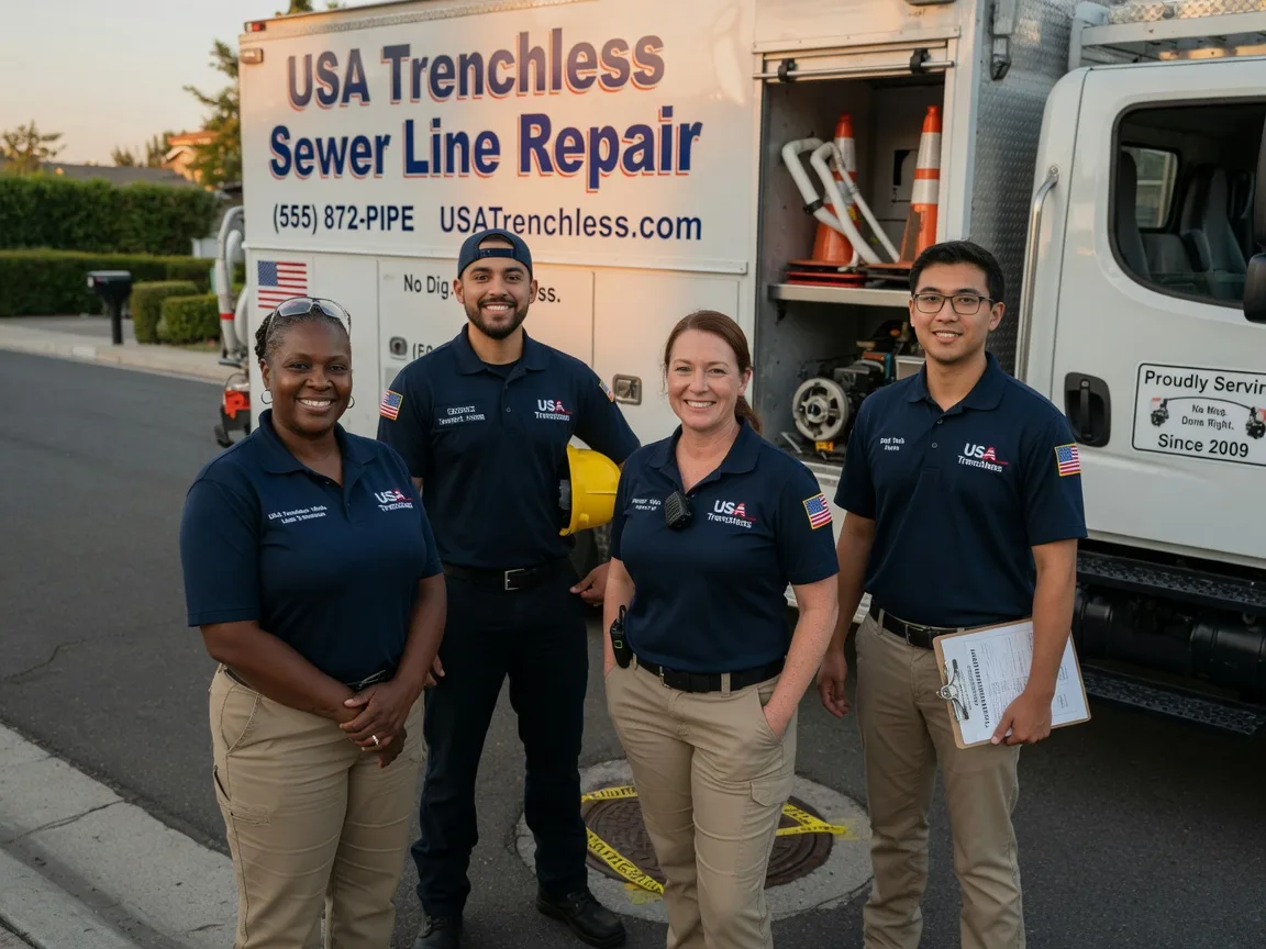 Sewer Line Repair company in Walnut, MS